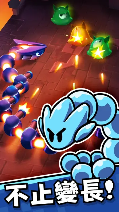 [安卓手机游戏]蛇蛇贪吃-v1.1.1 (破解内置作弊菜单版-24.12.25日-弹幕狂潮Roguelite射击贪吃蛇)