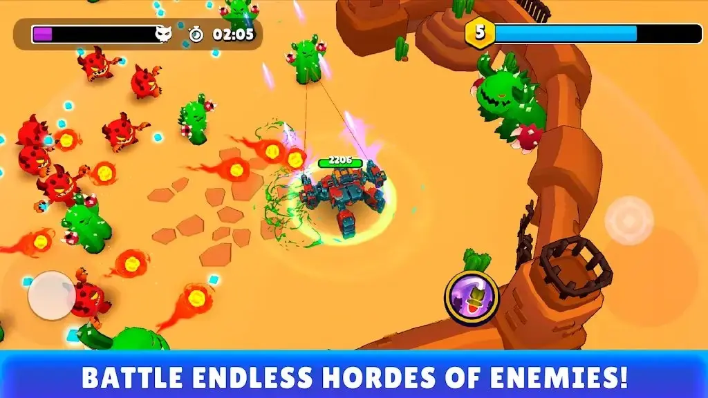 [安卓手机游戏]机器人幸存者3D1.3.3[MOD菜单][242.8 MB]