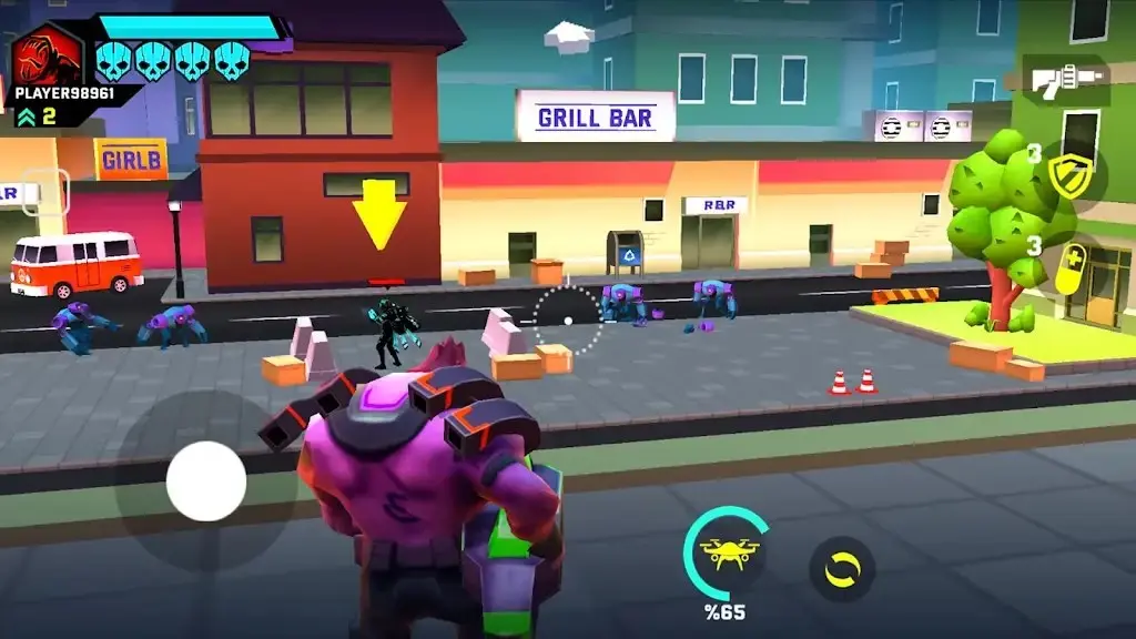 [安卓手机游戏]战斗大乱斗:疯狂英雄3D[130.0 MB]